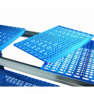 Estante plástico estanterías galvanizadas