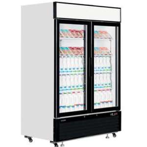 expositor refrigerado de 2 puertas
