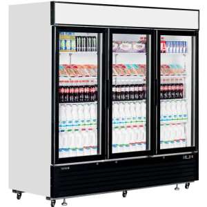 Expositor refrigerado de 3 puertas