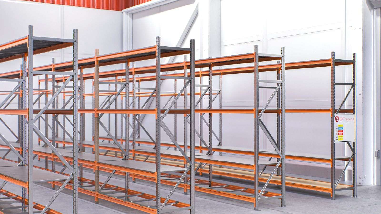 Estante MDF Blanco 50 cm. de fondo - Imagen 3